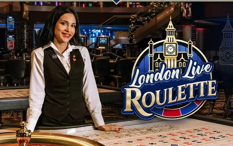 Poczuj klimat brytyjskiej kasynowej gry w London Live Roulette w Gamespot Casino.
