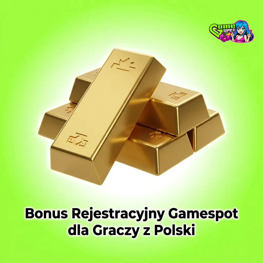 Bonus rejestracyjny Gamespot dla graczy z Polski: 200% do 15 000 zł i 245 darmowych spinów