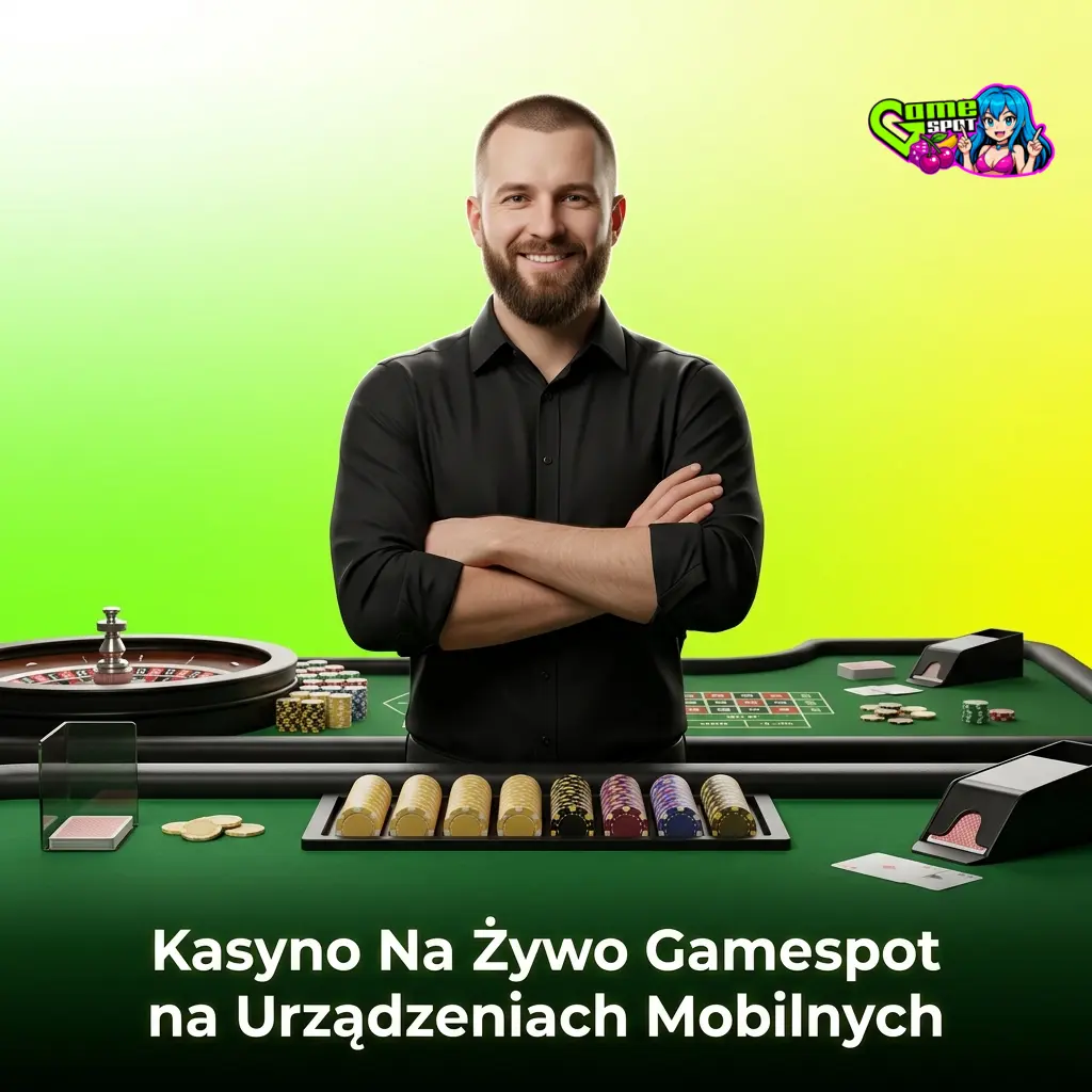Kasyno na żywo Gamespot na mobile – Lightning Roulette, Crazy Time i inne gry z krupierami HD