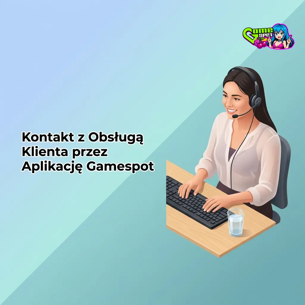 Obsługa klienta Gamespot dostępna 24/7 przez live chat, e-mail i centrum pomocy w aplikacji